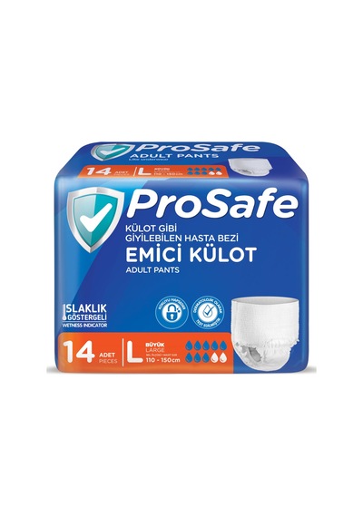Prosafe Emici Külot Büyük 14'lü - 6 Adet Tarı Diğer