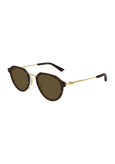 Bottega Veneta Unisex Güneş Gözlüğü Kahverengi 25605996