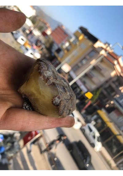 Baltık Doğal Kaya Damla Kehribar Faturalı 65 Gram - Kaya Damla Ke