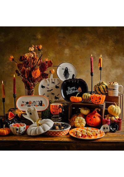Karaca Halloween Pumpkin Kase 11 Cm Turuncu