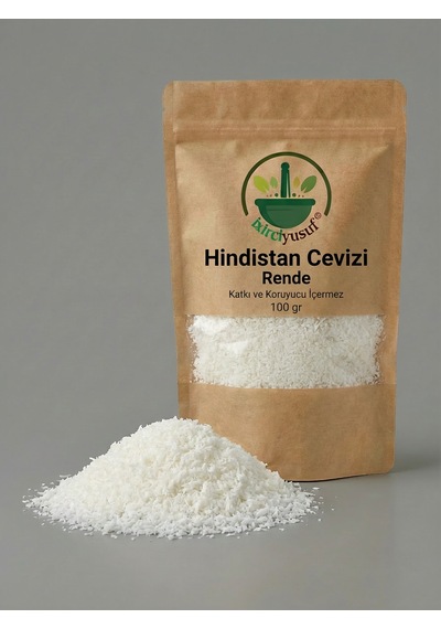 İxirciyusuf Hindistan Cevizi Rende Hindistan Cevizi Rendesi Doğal 100 G