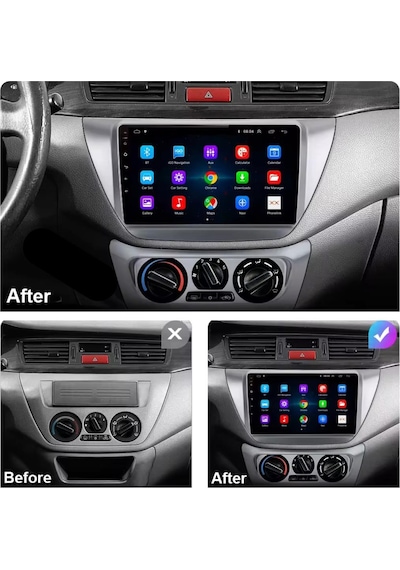 Mitsubishi Lancer Android Multimedya Sistemi 4-64 Clarion 2004-2008