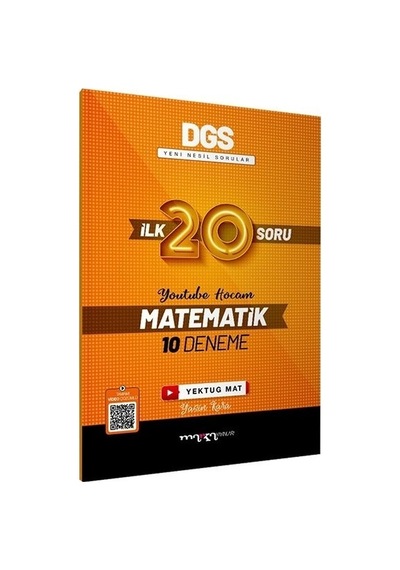 2023 DGS MatemaWk İlk 20 Soru 10 Deneme- Marka Yayınları