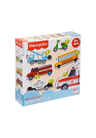 Fisher Price Baby Puzzle Seasons On The Road 6ın1