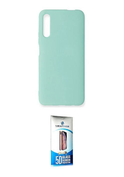 Cep Huawei Uyumlu P Smart Pro / Y9s Kılıf Ahenk Serisi İkili Koruma Seti Najmaddin Sarı