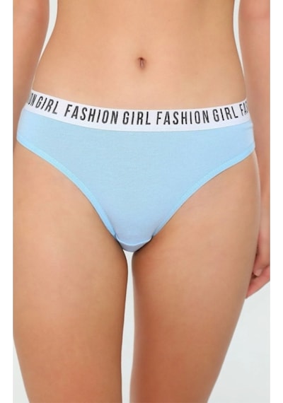 6'lı Paket Çok Renkli Fashion Girl Kadın Slip Külot 001