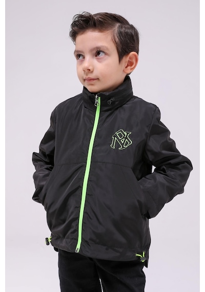 Benitto Kids Erkek Çocuk Mevsimlik Yağmurluk Ceket 51296-siyah Siyah