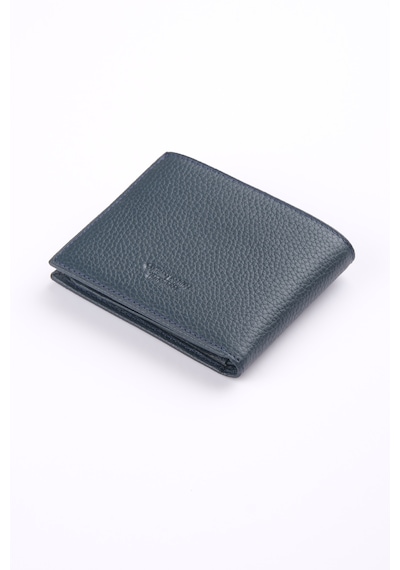 Ancora Leather Hakiki Deri Erkek Cüzdan-26500 Lacivert