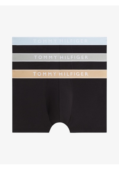 Tommy Hilfiger 3p Trunk Wb Erkek Sarı Boxer - Um0um03881