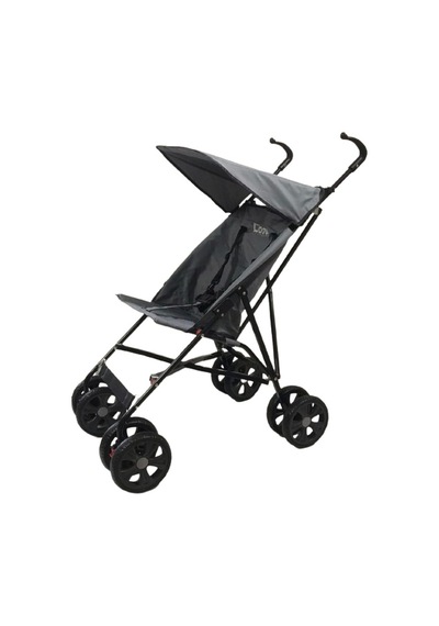 Loove Bebe Trager Baston Bebek Arabası Gri