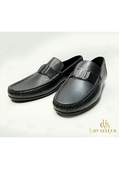 Loafer Analin Deri Siyah