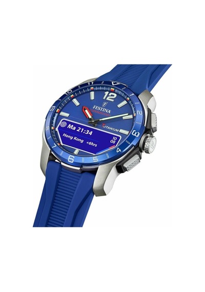 Festına F23000/3 Connected D Blue Erkek Kol Saati Gri - Lacivert
