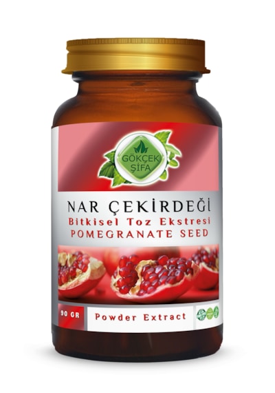 Gökçek Şifa Nar Çekirdeği Toz Eki 90 G