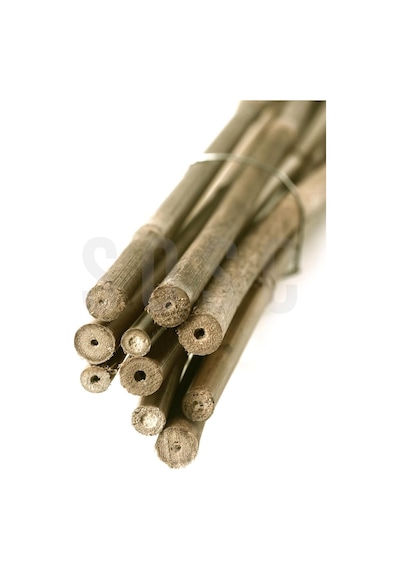 120 Cm Doğal Bambu Bitki Destek Çubuğu 10 Adet 5-10 Mm Standart