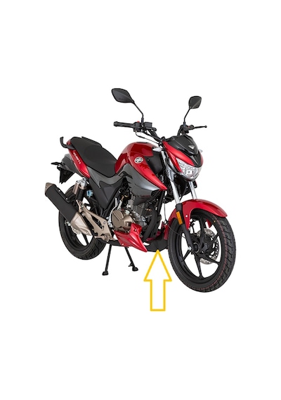 Mondial 125 Drift L Ön Panel O R J İ N A L Alt Sakal Orta Parça