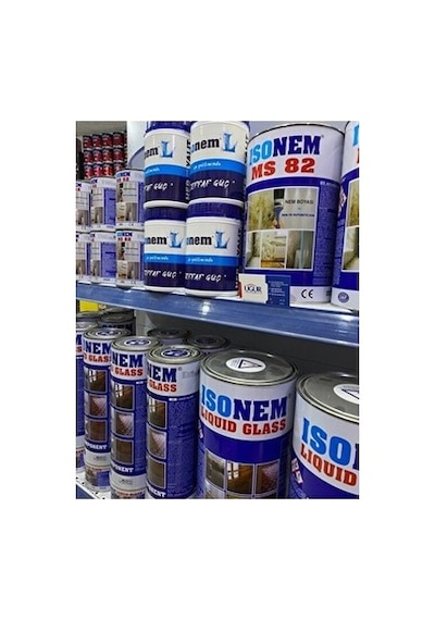 İsonem Isonem L Şeffaf Güç Su Yalıtım Boyası 1 Kg + Luna Kestirme Fırça No
