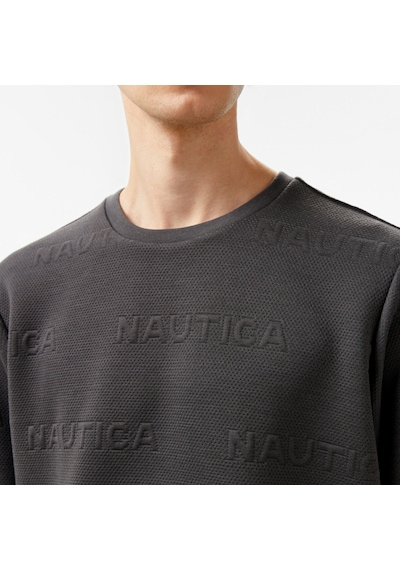 Nautica Erkek Gri Regular Fit Sweatshirt
