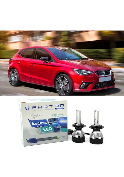 Seat İbiza Mk5 Uzun Far Ampulü H7 Access Yeni Seri Beyaz 2017-2023