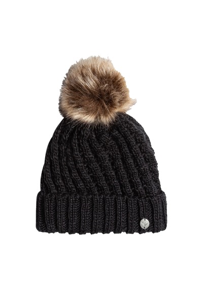 Roxy Roxy Blizzard Beanie Kız Çocuk Siyah Bere Kvj0