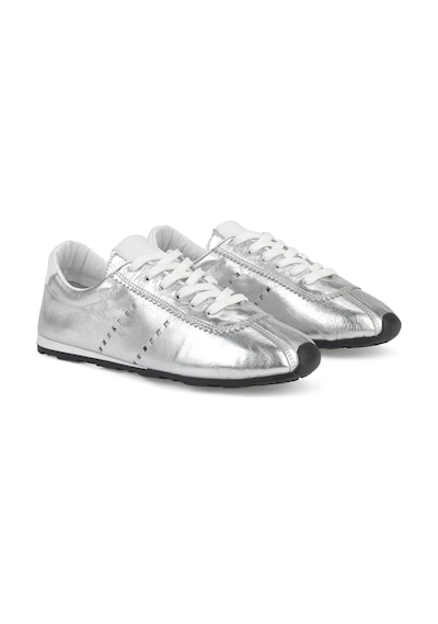 Ziya, Kadın Hakiki Deri Sneaker 1511035z6300 Gümüş 1511035z6300 991 Gümüş