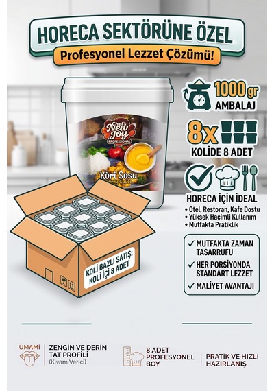 Köri Sosu 1000 G X 8 Adet - 1 Koli Koli Bazlı Avantaj Paketi