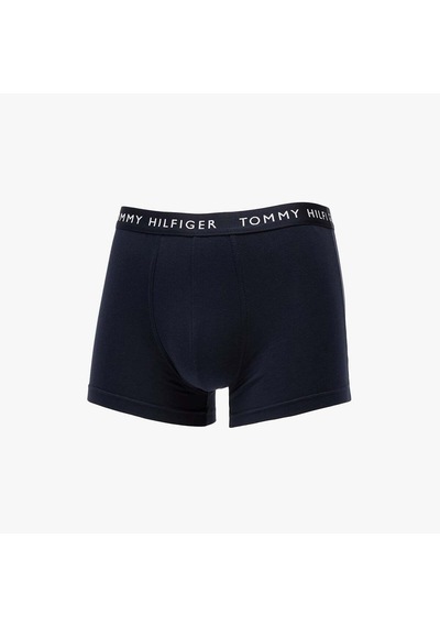 Tommy Hilfiger 3p Trunk, 0ws Siyah Erkek Boxer Set
