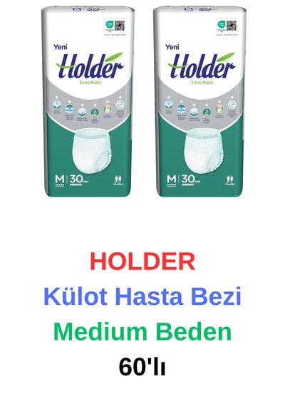 Holder - Külot Hasta Bezi Medium Beden 60'lı M