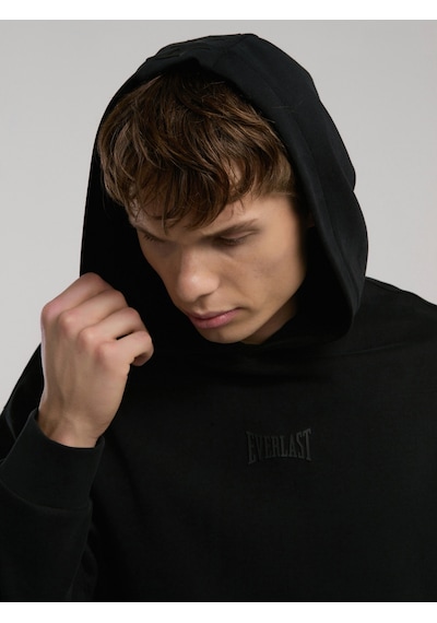 Everlast Ever Relaxed Comfort Kapüşonlu Siyah Erkek Sweatshirt Siyah