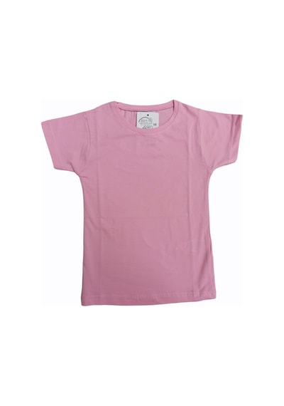 Özdemirli Bebe Unisex Çocuk Kısa Kollu Tişört Pembe