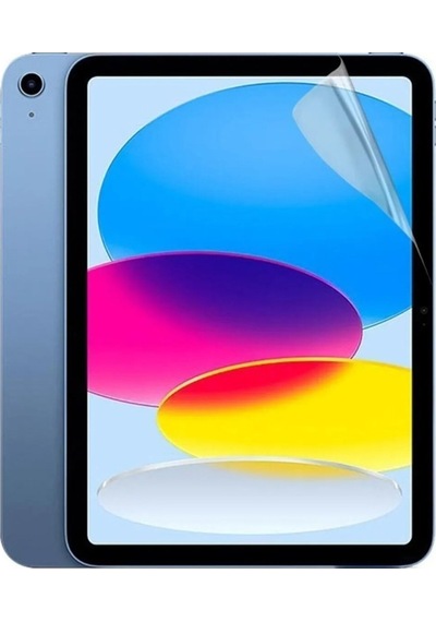 Apple Uyumlu iPad 10.nesil 10.9 2025 A16 Nano Esnek Kırılmaz Ekran Koruyucu A2696 A2757 A2777
