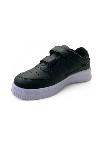 4208 Genç Bantlı Sneaker Siyah/beyaz