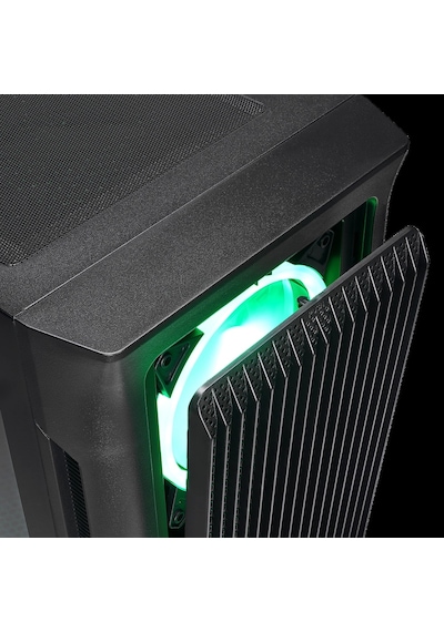 Rampage Prolıx Mesh 650w 80+ Siyah 4 12cm Argb Fan Manyetik Temperli Camlı Atx Mid-t Gaming Oyuncu K