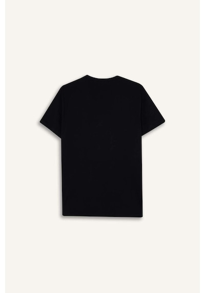 Defacto Slim Fit Dar Kesim V Yaka Üst L4884az26spbk27 Siyah-bk27