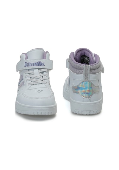 Kinetix Drep Hı F Beyaz Kız Çocuk High Sneaker 000000000102694602 Beyaz-lıla-k Lıla