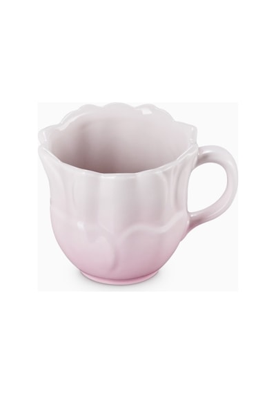 Le Creuset Seramik Çiçek Desenli Kupa Shell Pink