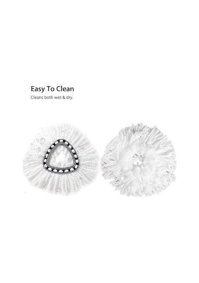 Yedek Başlıklar Kolay Temizlenen Mop Sıkma Sıkma Mop Dolum Mop