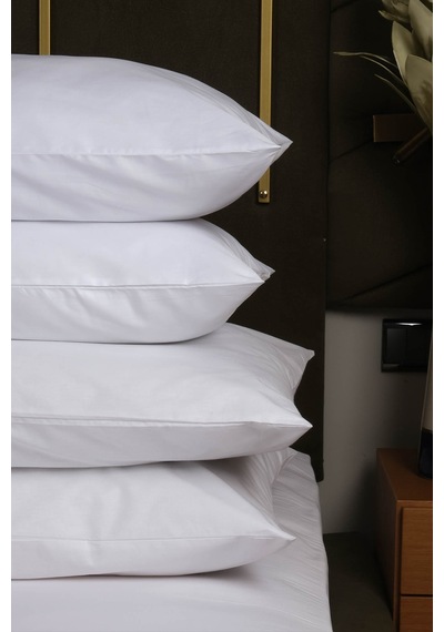 New York Serisi 2 Adet Microfiber Yastık 50x70cm 800gr Beyaz