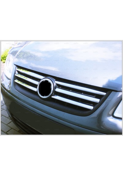 Vw Caddy Lıfe Krom Ön Panjur 6 Prç. 2007-2010 Arası P.Çelik