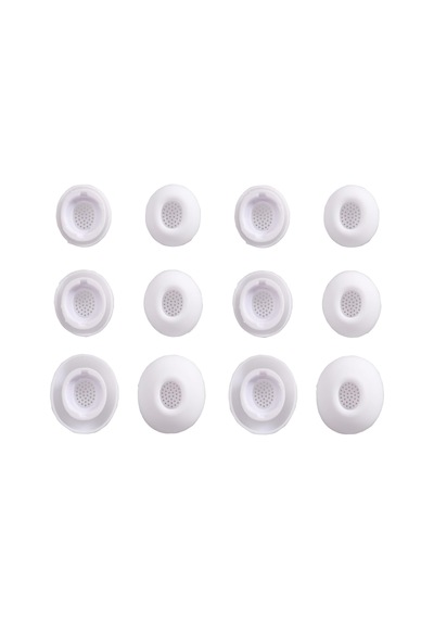 Samsung Galaxy Buds 3 Pro Aksesuarları İçin Yedek Silikon Kulaklık Ucu Seti Kulaklık Kulak Uçları, 6 Çift 3 Boyut S/m/l Beyaz