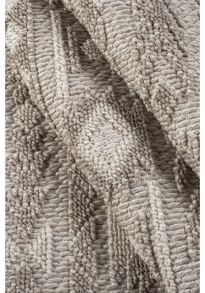 Modern Tasarımlı Jüt Dokuma Loop Sisal Kahve Renk Halı kahve