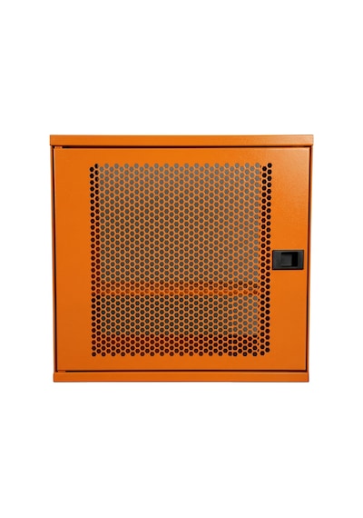 Alfafonet Wifi Box 450 Duvar Tipi Modem Ve Wifi Kutusu 450x120x350 Mm Turuncu Perfore Metal Kapak Montajlı
