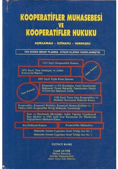 Kooperatifler Muhasebesi Ve Kooperatifler Hukuku Açıklamalı İçtihatlı Gerekçeli