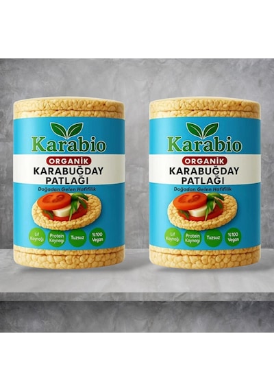 Organik Karabuğday Patlağı 90 Gr X 2 Adet