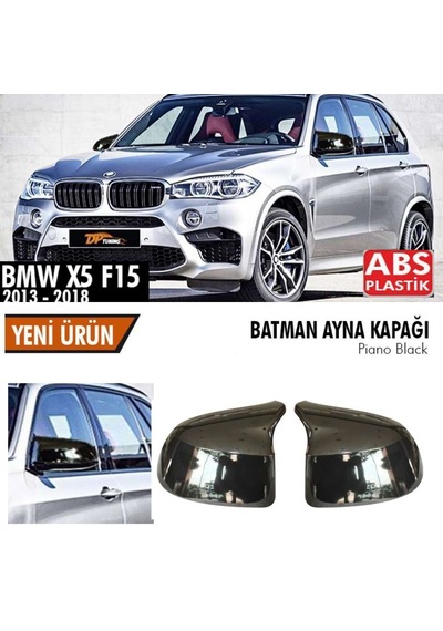 Bmw X5 Yarasa Ayna Kapağı Batman Parlak Siyah Piano Black