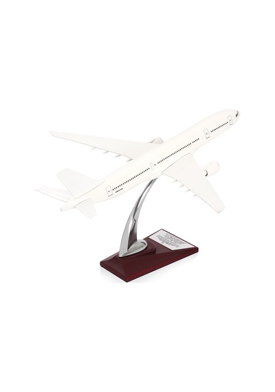 Zekupp Airbus A330-300 Model Uçak Beyaz Renkli Uçak Maketi