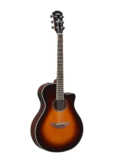 Yamaha Apx600 Thin-Line Cutaway Elektro Akustik Gitar Old Violin