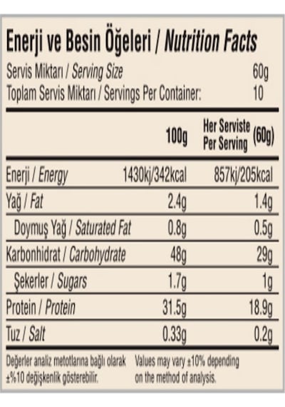 Protein Pancake & Waffle 600 Gr Yüksek Proteinli Vanilya Aromalı