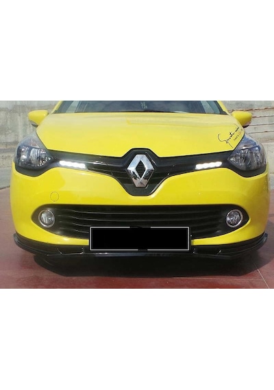 Renault Clio 4 Ön Tampon Lip'ii Parlak Siyah