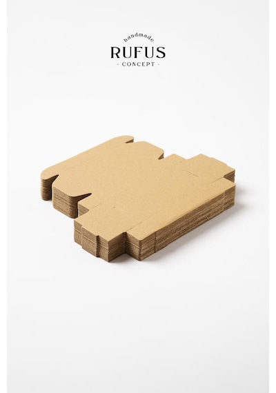 Rufus Concept 16x8x3cm Kilitli Kraft Kutu 25 Adet