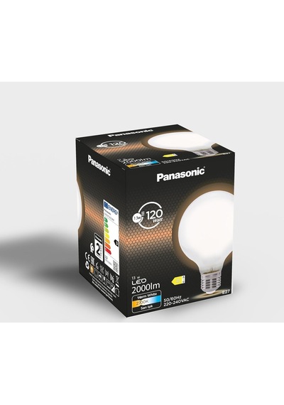 Ayrex Panasonic Filament Ampul E27 13w 2000lm 2700k Milky